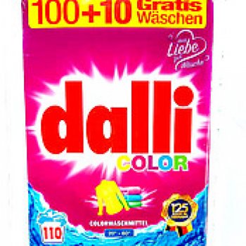 Пральний порошок dalli для кольорового одягу
