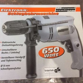 Дриль ударний Mannesmann M12507 650 Watt